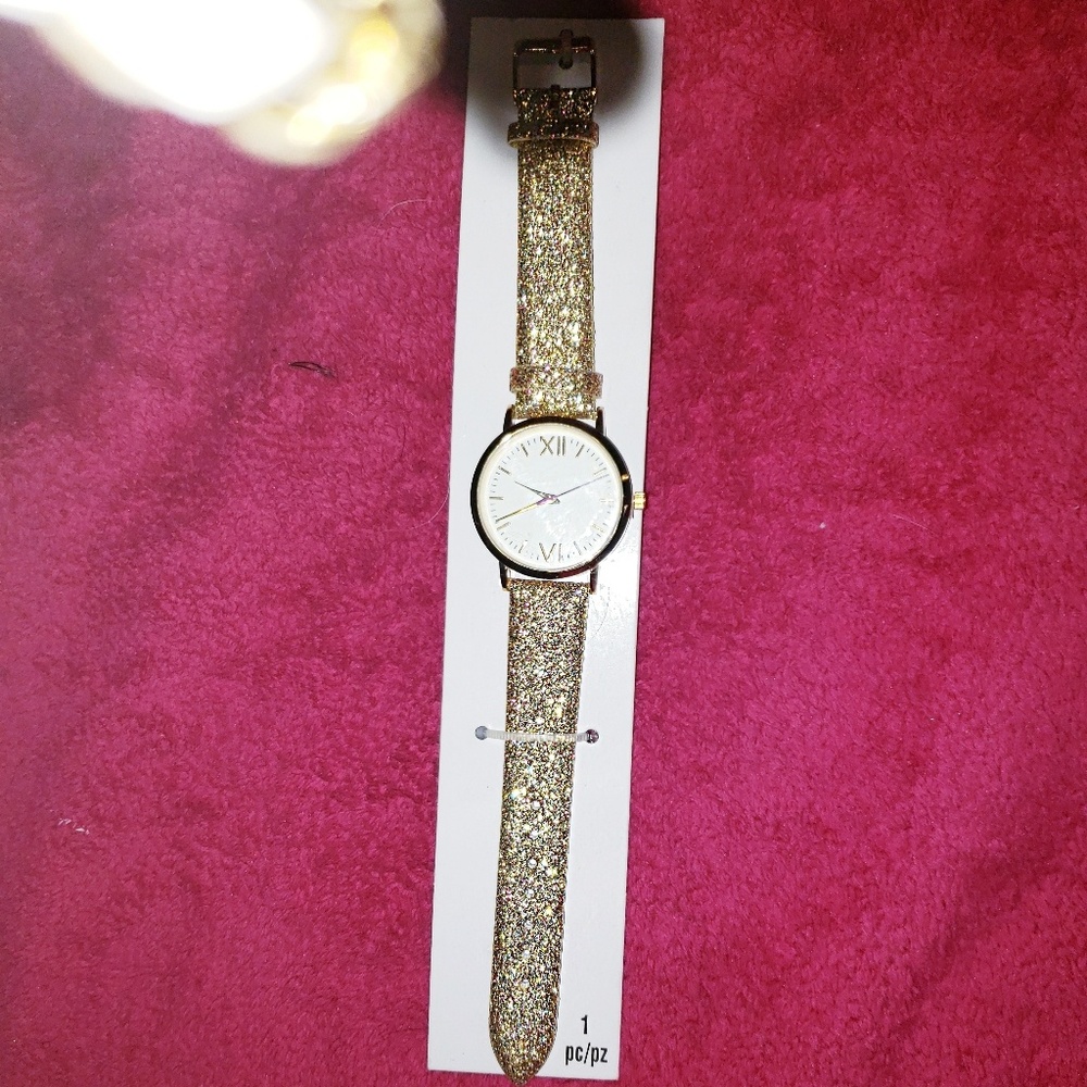 Cute glitter watch